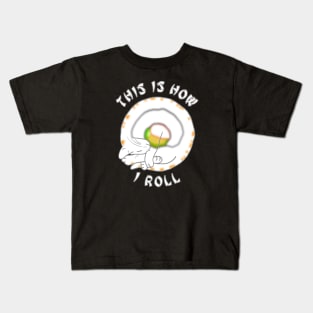 California Cat Roll Kids T-Shirt